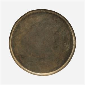 House Doctor Tray 80 cm, Jhansi, Antique brass finish
