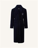 Lexington Lesley fleece robe, dark blue