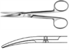MAYO DISS SCISSORS, CURVED