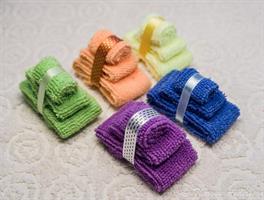 3 handdukar Lila miniatyr