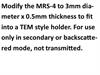 RETAINER MRS-4,TEM,3 X 0.5MM