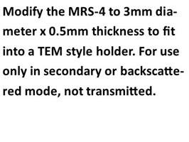 RETAINER MRS-4,TEM,3 X 0.5MM