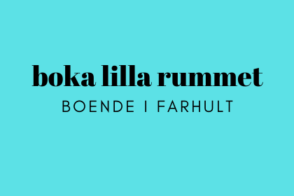 Boka det lilla rummet i Farhult