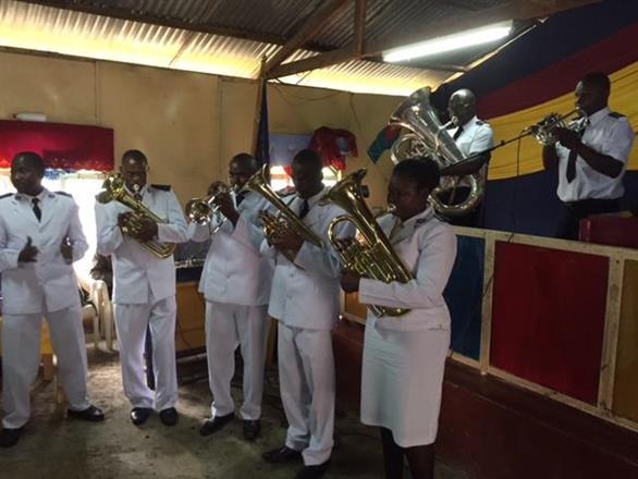 Six more instruments for Mathare Corps Band