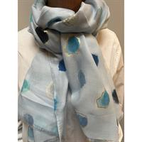 Three M Scarves, Blue