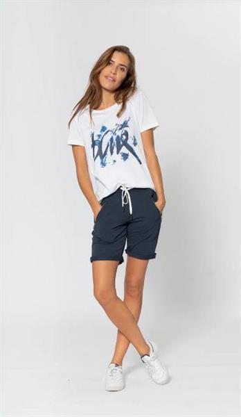 Blue Amalfi Long Shorts, Deep Navy