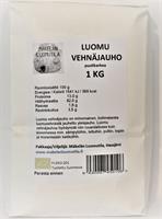 Vehnäjauho, puolikarkea 1 kg, luomu