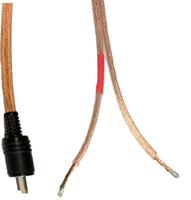 Høyttalerkabel 2.5mm², 3m, plugg og loddeender