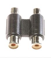 ADAPTER 2 X RCA HUN - 2 X RCA HUN 