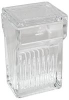 VERTICAL STAIN JAR W/COVER,EA