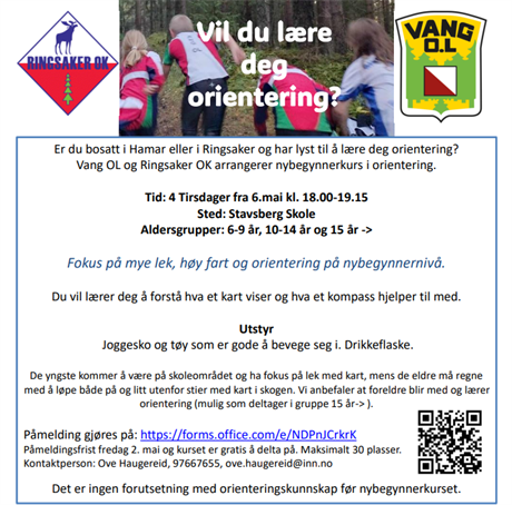 Vil du lære deg orientering?