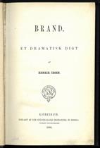 Henrik Ibsen : Brand. Et dramatisk digt.