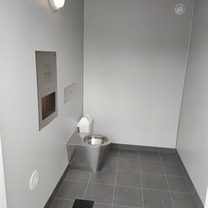 Offentlig toalett container 