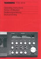 Servicermanual til TCD3014, PDF, 33s
