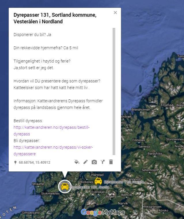 Dyrepasser 131, Sortland kommune, Vesterålen i Nordland