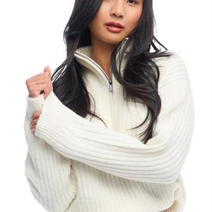 Twentyfour Mode Iris HZ Sweater, White