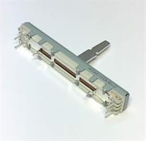 POTMETER 2x10KB 60x9mm, TAP 20x3mm 416C