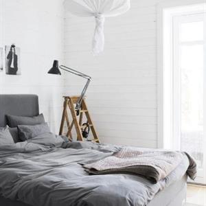 Beach House Duvet Cover 150 x 210 cm, Plain Smoke
