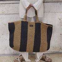 Day City Straw Bag, Amber