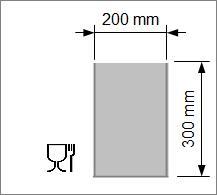 Kok/Sous-vide påse 200x300 mm