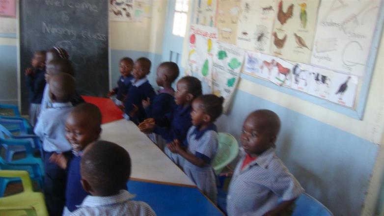 Kibera Nursary School - class 2