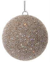 Shishi Glitter bead ball Champagne 8cm