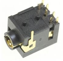 Kontakt 3,5mm 1P/7C,P-BRONZE,BLK,ANGLE 3722-003882