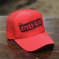 HYDRA-GLIDE RED TRUCKER HAT