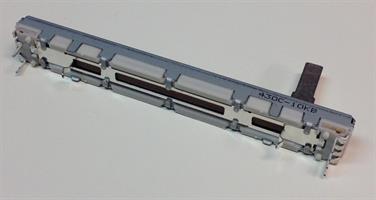 Skyvepotensiometer 10KB, 75x9mm, TAP15x4mm 430C