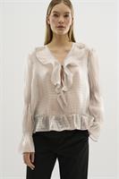 Karen By Simonsen Rafaella Blouse, Simply Taupe