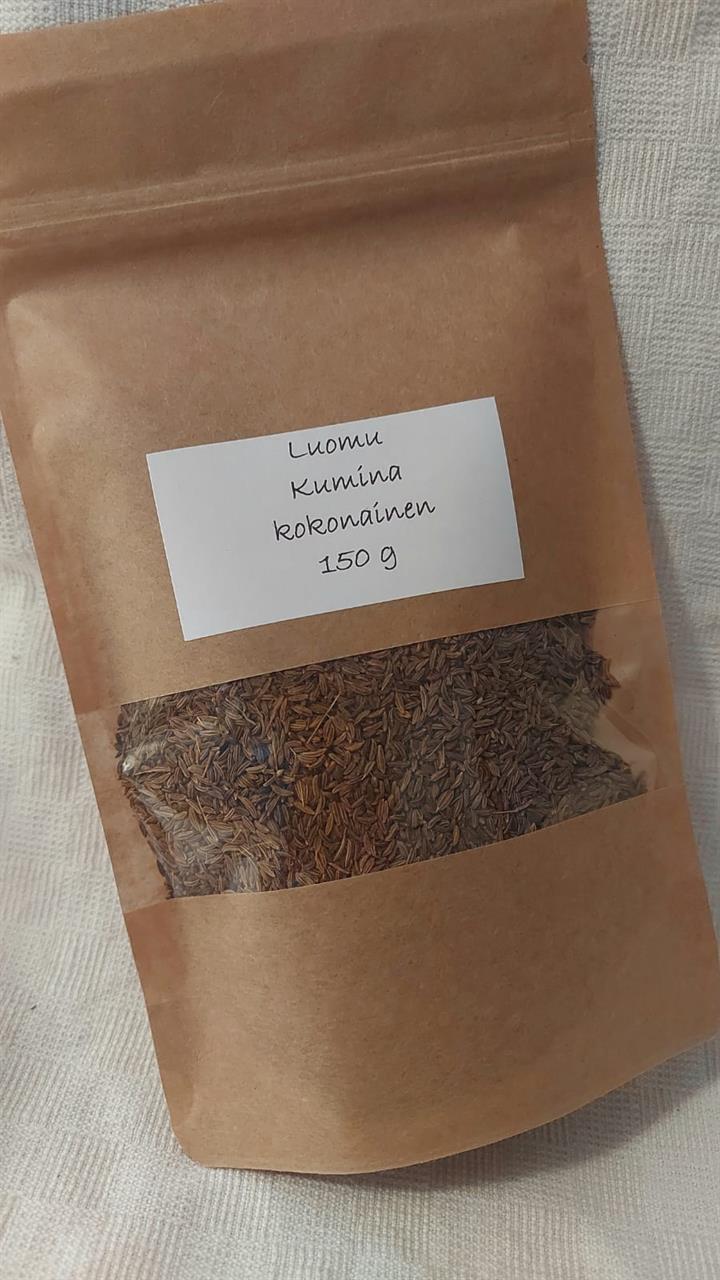 Kumina kokonainen 150 g, luomu