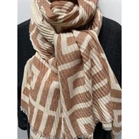 Three M Scarves, Beige