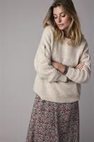 Summum Woman Sweater Wool Elastane Knit, Ivory
