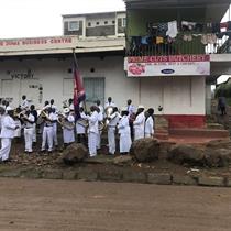 Open Air meeting in Kabete