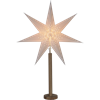 Julstjärna på fot Elice 87cm ek Star Trading