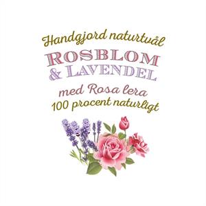 Naturtvål, Ros & Lavendel
