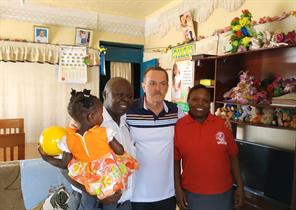 Kibera Corps Officers Peter and Beatrice Asiema