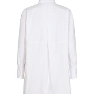 Mos Mosh Enola Oxford Long Shirt, White