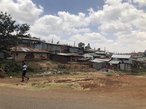A little bit better part of Kibera