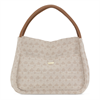 Day Linen Small Shopper, Whitecap Grey