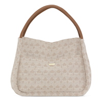 Day Linen Small Shopper, Whitecap Grey