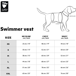 Hurtta Swimmer vest, green camo XL