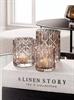 Zelected By Houze Candleholder Zephyr Set/3, Smoke
