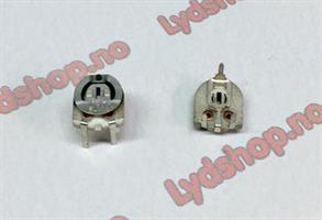 Trimmepot.meter 10K liggende 10mm, brukte
