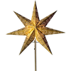 Julstjärna Antique 48cm guld Star Trading