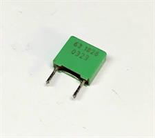 Kondensator 100nF 63v, brukt 