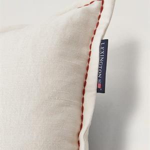 Lexington Logo Embroidered Logo pillow linen blend 30 x 50 cm