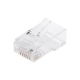 Plugg modular, UTP, RJ45, 8/8 FLAT 