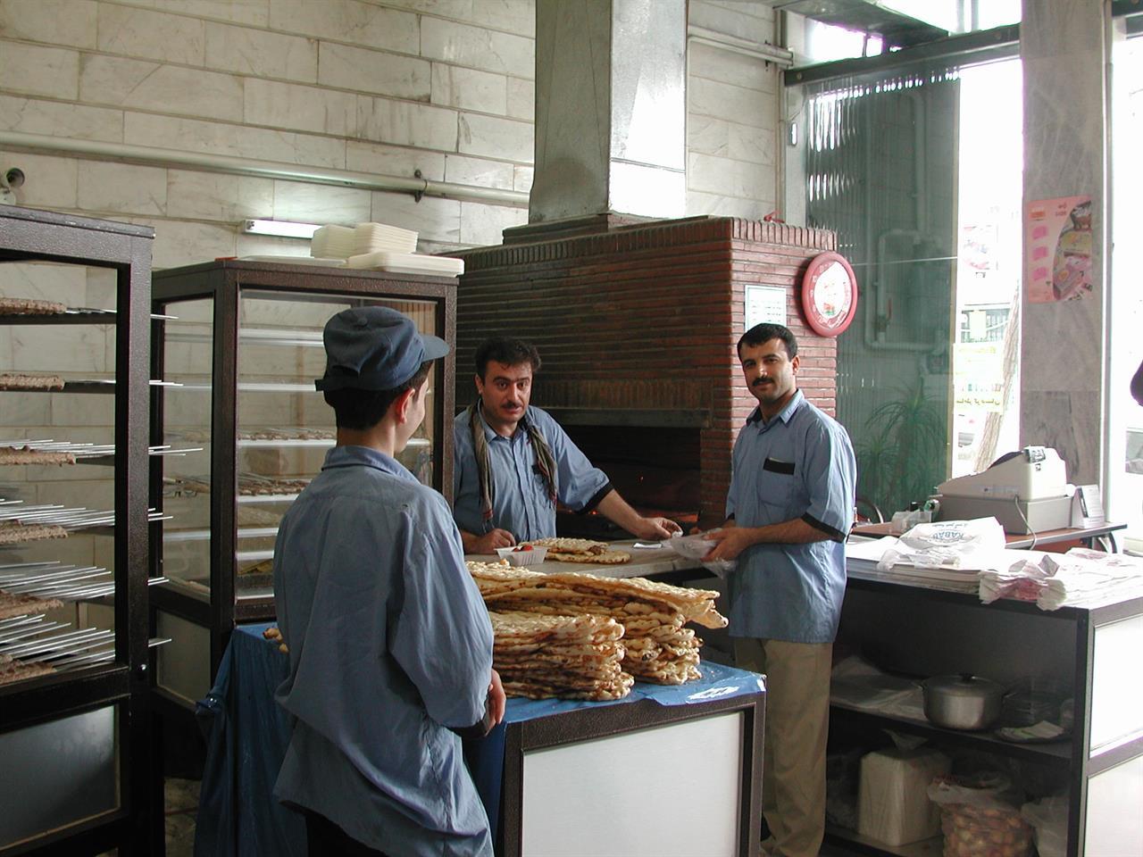 Brødbakeri i kurdisk Sanandadj