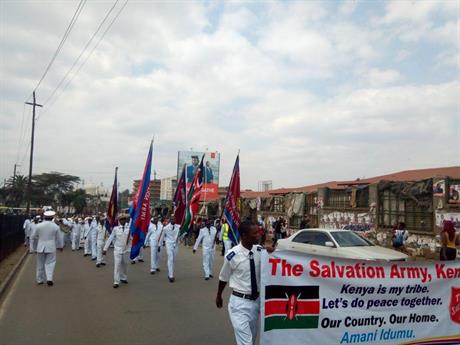 Fredsmarsch / Marching for Peace